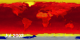 This animation shows the monthly average clear-sky albedo
from CERES for July 2002 through June 2004.