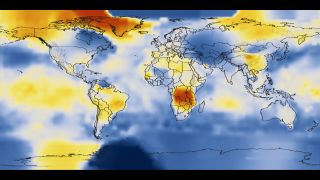 Global Temperature Anomalies averaged from 1926 to 1930.
