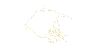 Overlay still: average Arctic aea ice concentration (outline) from 1979 to 2007