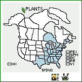 Distribution of Symphyotrichum dumosum (L.) G.L. Nesom. . 