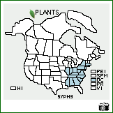 Distribution of Symphyotrichum phlogifolium (Muhl. ex Willd.) G.L. Nesom. . Image Available. 