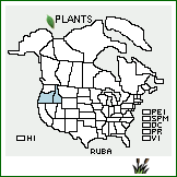 Distribution of Rubus bartonianus M. Peck. . 