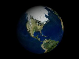 Full globe view