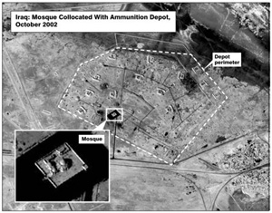 Mosque Collocated with Ammunition Depot, Oct 2002 - small