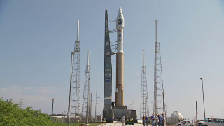 Atlas V Moves to Launch PadNASA's Lunar Reconnaissance Orbiter, or LRO, and the Lunar Crater Observation and Sensing Satellite, or LCROSS, rolled aboard their Atlas V rocket to the launch pad at Cape Canaveral Air Force Station in Florida on the morning of June 17, 2009 in preparation for launch on June 18.