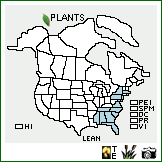 Distribution of Lespedeza angustifolia (Pursh) Elliot. . Image Available. 