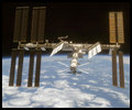 International Space Station after STS-124 undocking