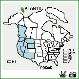 Distribution of Prunus emarginata (Douglas ex Hook.) D. Dietr. var. emarginata. . Image Available. 