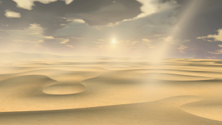 Desert sand storms create aerosols. This is the final source animation before the earth mix animation in the final aerosol source movie.