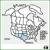 Distribution of Erigeron modestus A. Gray. . Image Available. 