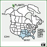 Distribution of Erigeron tenuis Torr. & A. Gray. . Image Available. 