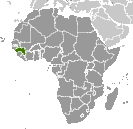 Location of Guinea