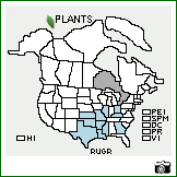 Distribution of Rudbeckia grandiflora (D. Don) J.F. Gmel. ex DC.. . Image Available. 