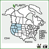 Distribution of Rudbeckia occidentalis Nutt.. . Image Available. 