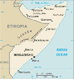 Somalia map