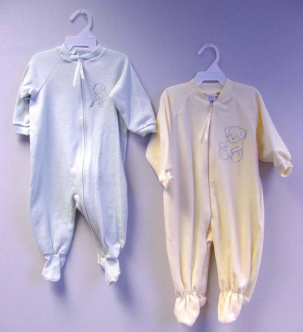 Picture of  Blue and Yellow Infant Jumpsuits