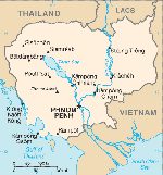 Cambodia map