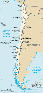 Chile map