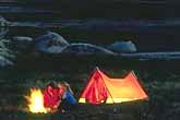 picture of night camping scene