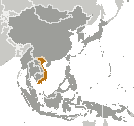 Location of Vietnam
