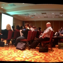 A breakout room at the IFFS.