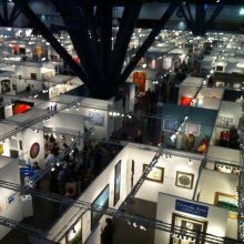 Dwarfing the Dallas Art Fair (not that we're comparing): the Houston Fine Art Fair is big!
