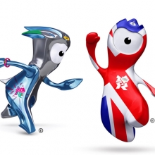 You may think you are watching the olympics, but Wenlock and Mandeville are watching you.