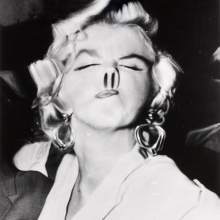Weegee, [Marilyn Monroe, ca. 1960, International Center of Photography, Bequest of Wilma Wilcox, 1993, © Weegee/International Center of Photography/Getty Images"