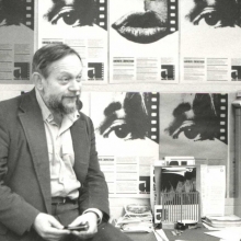 Amos Vogel, founder of Cinema 16, courtesy Northwest Chicago Film Society