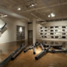 Gudjon Bjarnason's exhibit at Blue Star Contemporary Art Center (Photos by Ansen Seale)