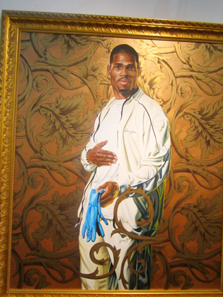 Portrait of a Lady by Kehinde Wiley