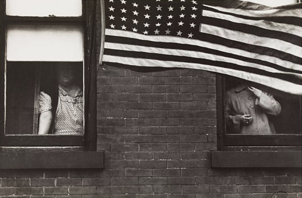 Robert Frank , Parade, Hoboken, New Jersey, from the series The Americans, 1955–1956.