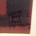 Rothko Vandalized at Tate Modern, Homeless Russian Art Theoretician Arrested