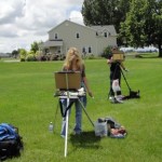 SketchCrawl: network of plein-air artists take over Houston, Dallas, and everywhere else Saturday.