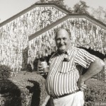 John Milkovisch in front of his Beer Can House, photo copyright Janice Rubin, from http://www.beercanhouse.org/