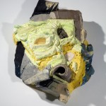 Joy, 2012, plaster, porcelain, paper, pigment, crushed glass, calcite, rose quartz, pyrite