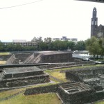 View of Tlateloco from the UNAM art museum