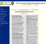 Thumbnail photo of the APA's Web site.