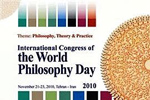 Logo for World Philosophy Day in Tehran, 2010.