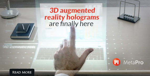 3D augmented reality holograms are finally here.
