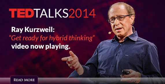 Ray Kurzweil: 'Get ready for hybrid thinking'