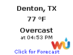 Find more about Weather in Denton, TX