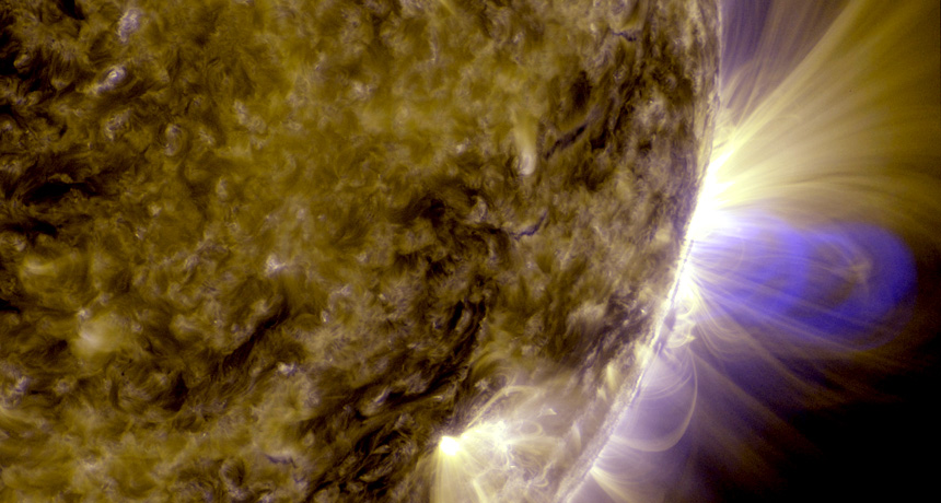 A twist in the sun's magnetic field