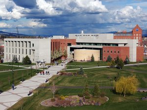 The campus of Washington State University, Spokane. WSU, which has its main campus in Pullman, Wash., is one of 800 colleges and universities that have "test-optional" admissions policies.