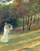 Orpheus in a Wood by Henri Martin (1895).