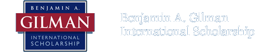 Benjamin A. Gilman International Scholarship