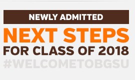 Newly Admitted - Next Steps for Class of 2018