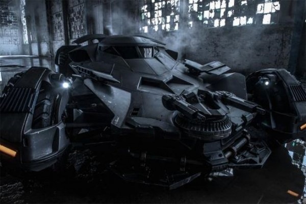 Here’s Your First Full Look at the Batman v Superman Batmobile