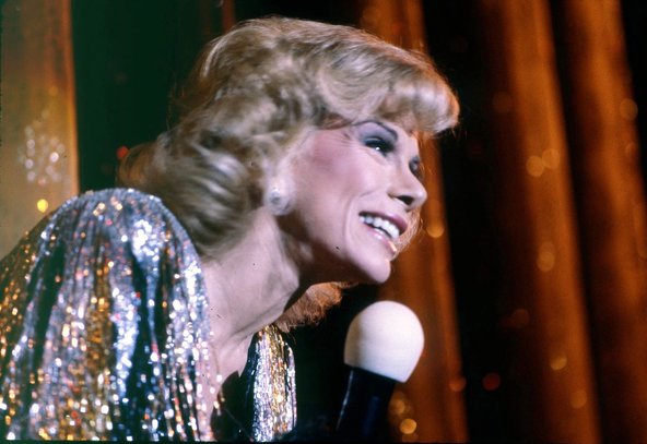 Joan Rivers at the Riviera Hotel in Las Vegas in 1982.