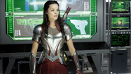 Jaimie Alexander appeared as her "Thor" character Lady Sif on a recent episode of "Marvel's Agents of S.H.I.E.L.D." (ABC/Kelsey McNeal)